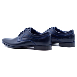 Lukas Scarpe formali da uomo 108 blu navy 1