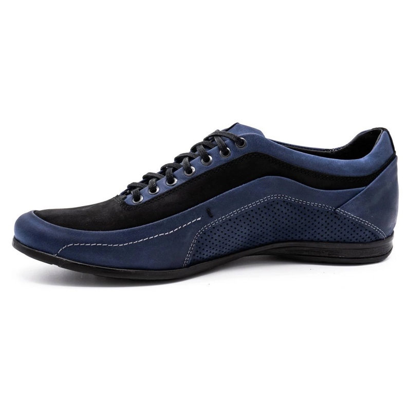 Polbut Scarpe casual da uomo 2101P blu navy 1