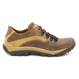 KENT Scarpe da trekking da uomo 268K marroni marrone 1