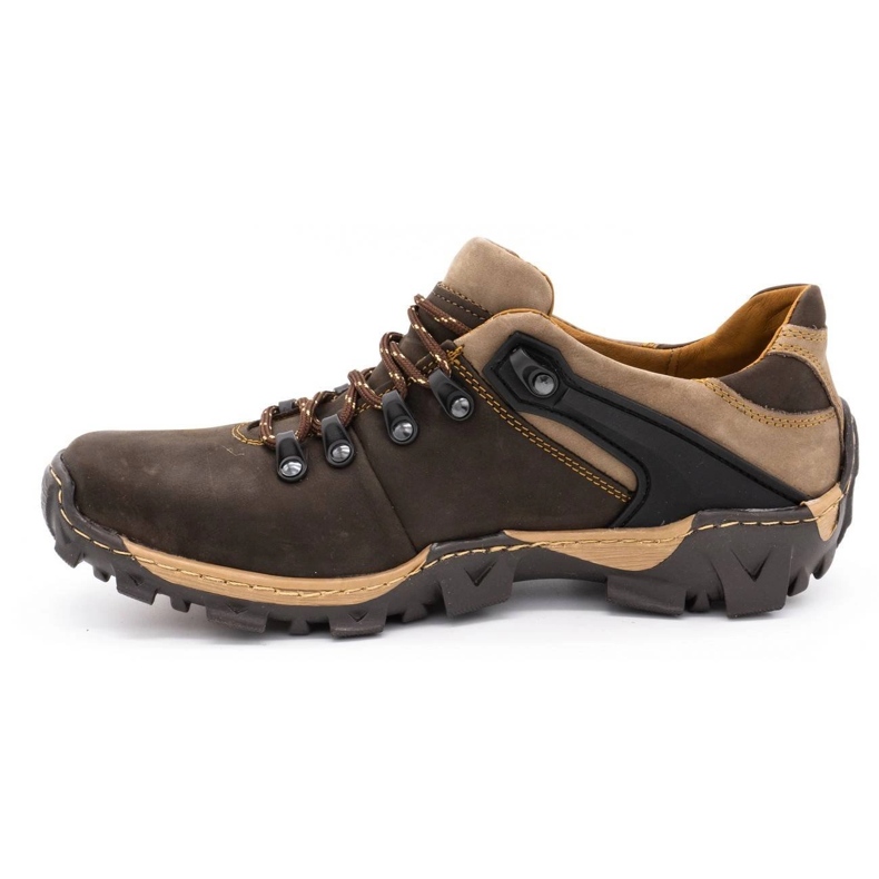 KENT Scarpe trekking uomo 116 testa di moro marrone 1