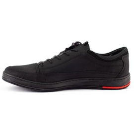 Polbut Scarpe casual da uomo in pelle K22N nere nero 1