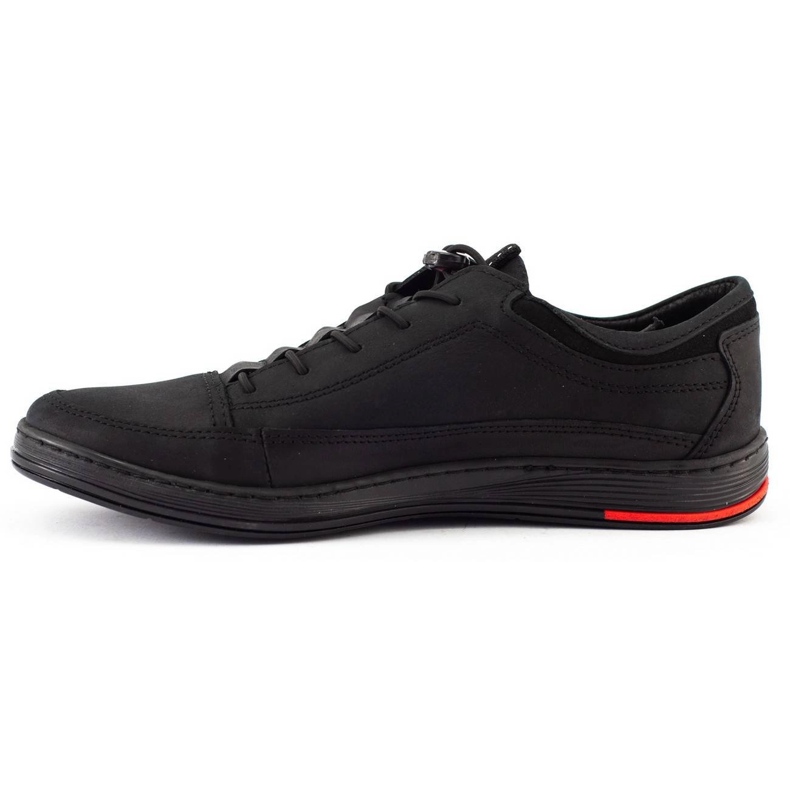 Polbut Scarpe casual da uomo in pelle K22N nere nero 1