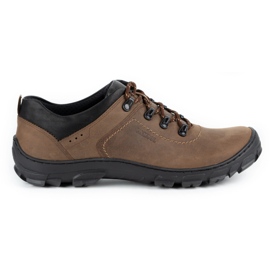 Kampol Scarpe da trekking da uomo 36 oliva verde 2