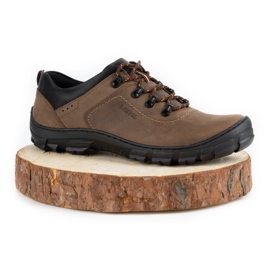 Kampol Scarpe da trekking da uomo 36 oliva verde 1