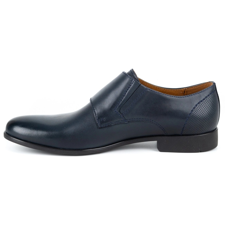 Kampol Monk da uomo formale 341/54 blu navy 1