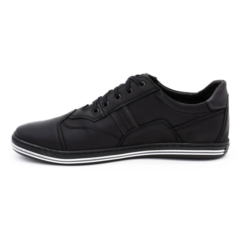 Polbut 1801L scarpe da uomo casual nere nero 1