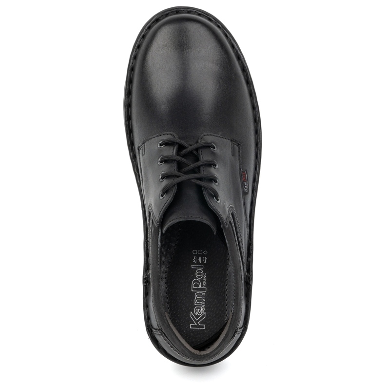 Kampol Scarpe casual da uomo 27/11 nere nero 1