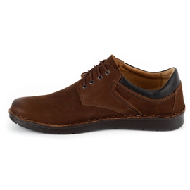 Kampol Scarpe casual da uomo 11 / BR marrone 1