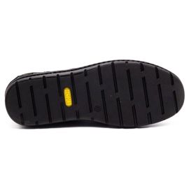 Kampol Scarpe casual da uomo 11/3 in nabuk nero 1