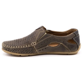 Olivier Scarpe uomo mocassini 901 summer brown marrone 1