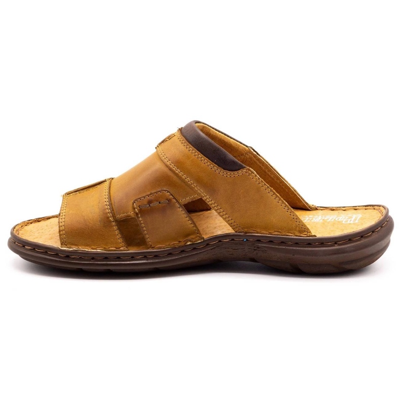 Polbut Pantofole da uomo 358 rosse arancia 1