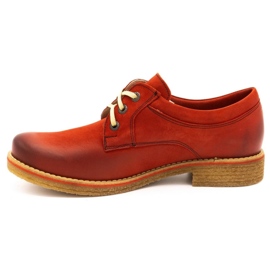ButBal Scarpe da donna in pelle 656B rosse rosso 1
