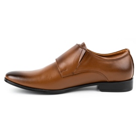 Lukas Scarpe da cerimonia in pelle Monki 287LU marrone chiaro 1
