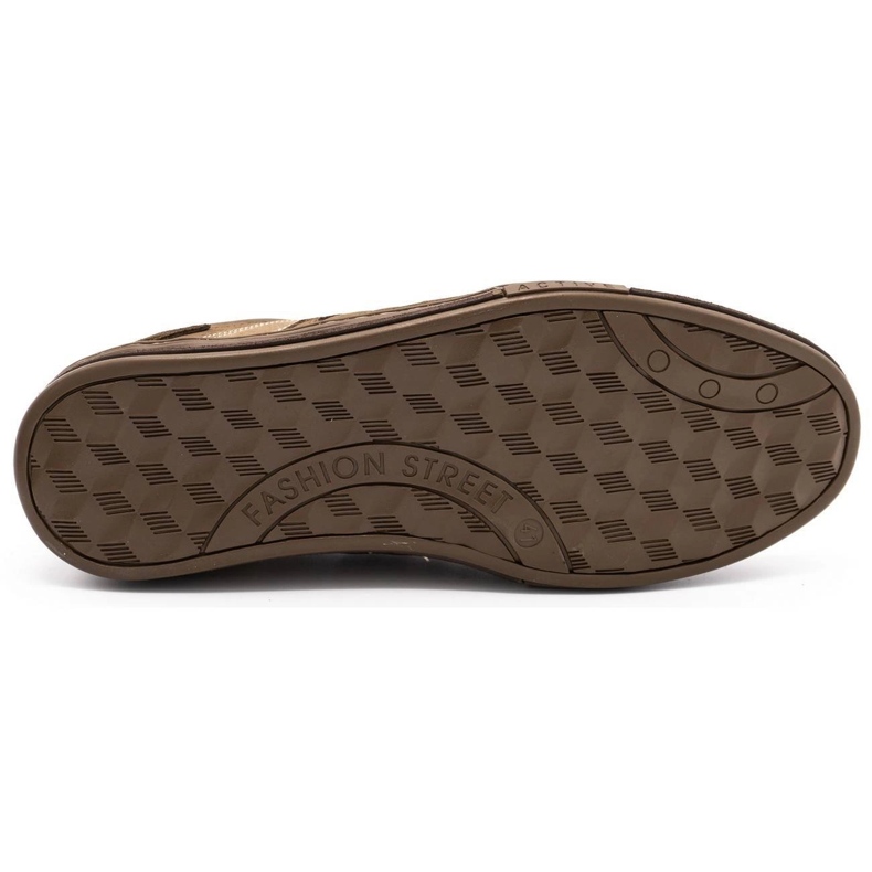 Scarpe da uomo in pelle Olivier 236GT marrone 1