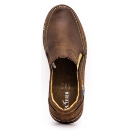 Olivier Scarpe slip-on da uomo 283GT marroni marrone 1