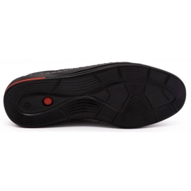 Olivier Scarpe casual da uomo in pelle 238GT nere nero 1