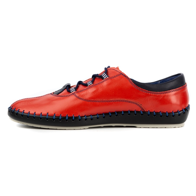 Olivier Scarpe casual da uomo 312K rosso grano 1