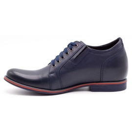 Olivier Scarpe da uomo che aumentano P24 blu navy 1