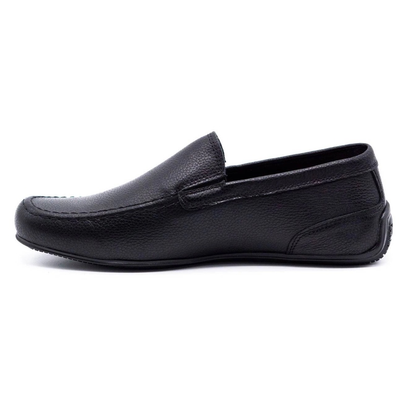 Polbut Mocassini uomo in pelle 2105 grana nera nero 1
