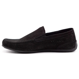 Polbut Mocassini uomo in pelle 2105P nero 1