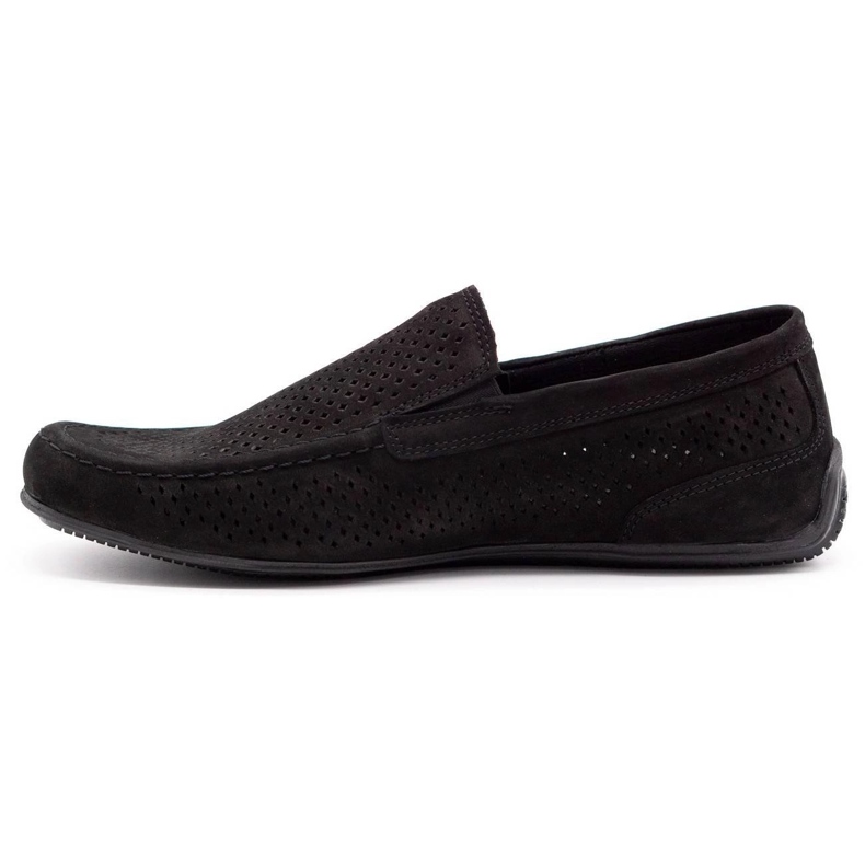 Polbut Mocassini uomo in pelle 2105P nero 1