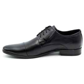 Lukas Scarpe formali da uomo in pelle 286 nere nero 1