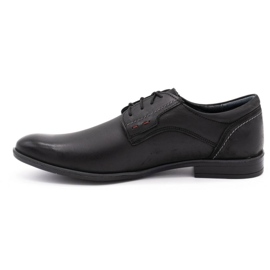 Scarpe da uomo in pelle Olivier 305GT nere nero 1