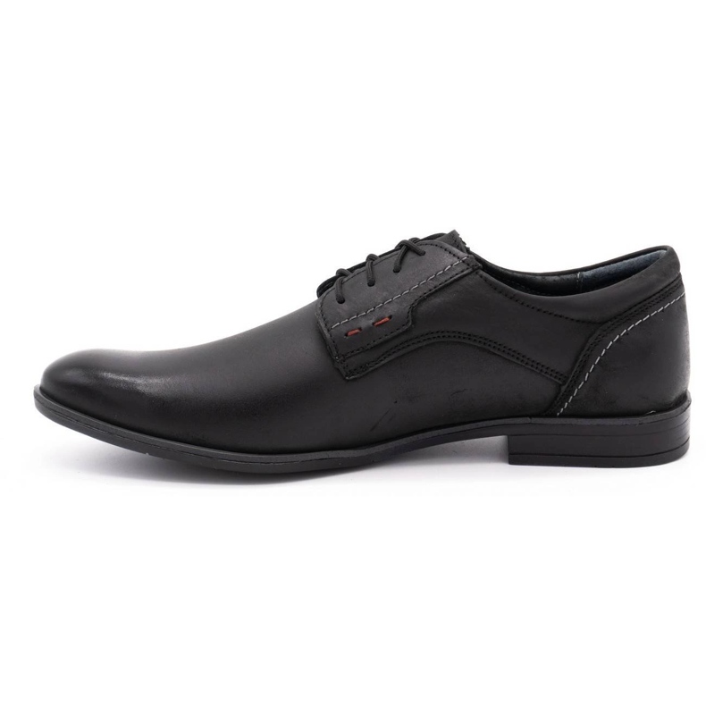 Scarpe da uomo in pelle Olivier 305GT nere nero 1