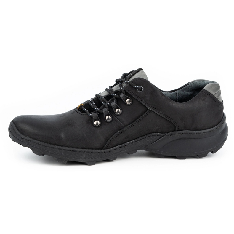 Olivier Scarpe da trekking da uomo 296GT nere nero 1