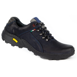 Olivier Scarpe trekking uomo 296GT blu navy 1