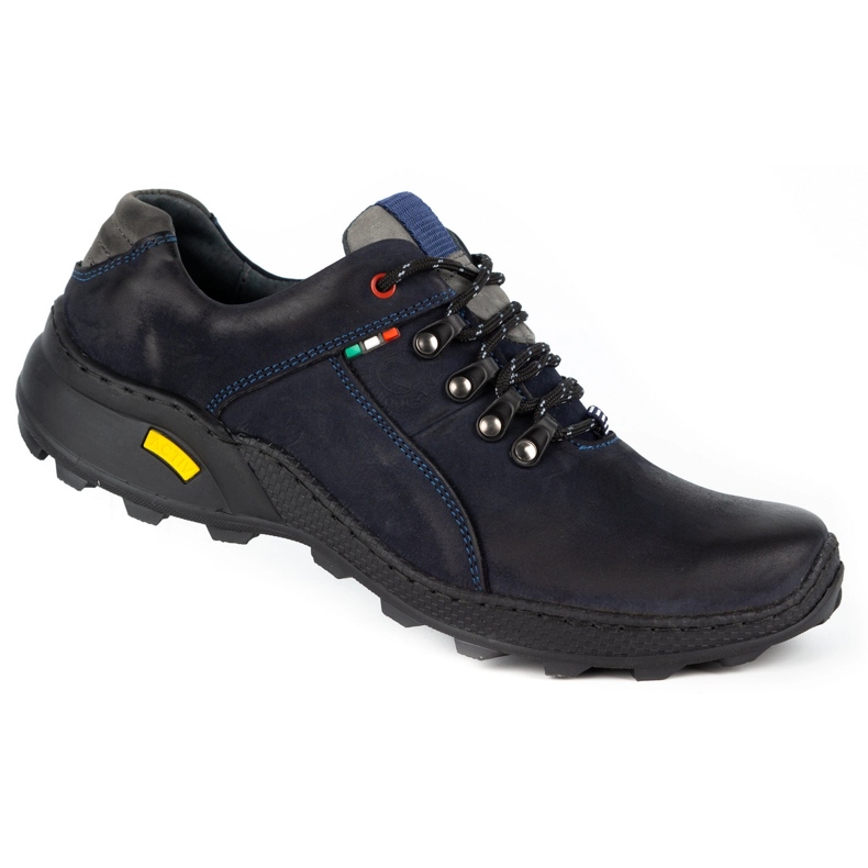 Olivier Scarpe trekking uomo 296GT blu navy 1