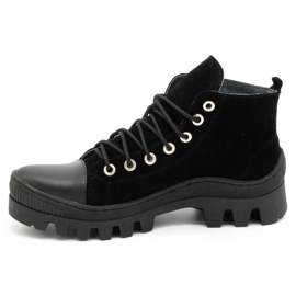 Polbut Stivali da donna in pelle D1 nero 1