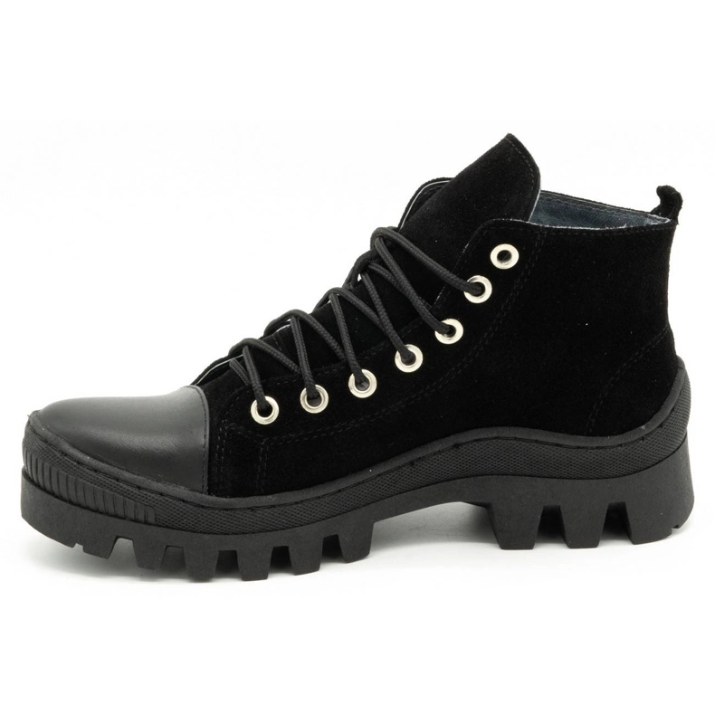 Polbut Stivali da donna in pelle D1 nero 1