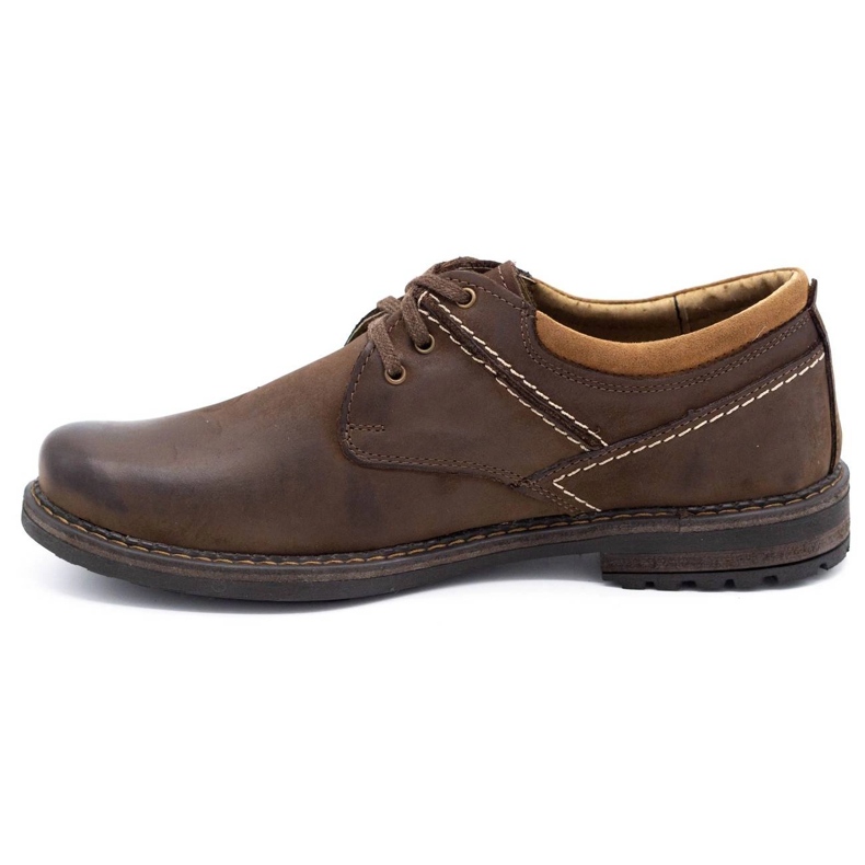 Olivier Scarpe casual da uomo 298GT marrone 1