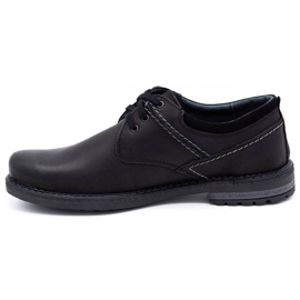 Olivier Scarpe casual da uomo 298GT nere nero 1