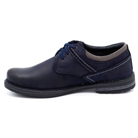 Olivier Scarpe casual da uomo 298GT blu navy 1