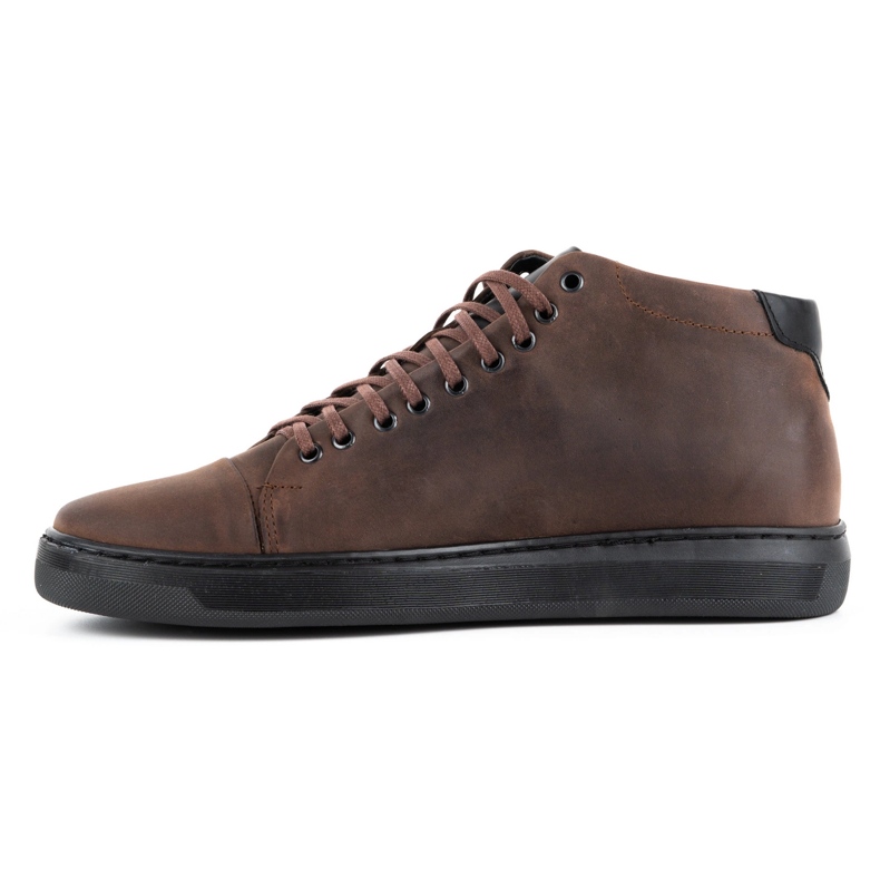 Polbut Scarpe uomo in pelle 2110sw testa di moro marrone 1