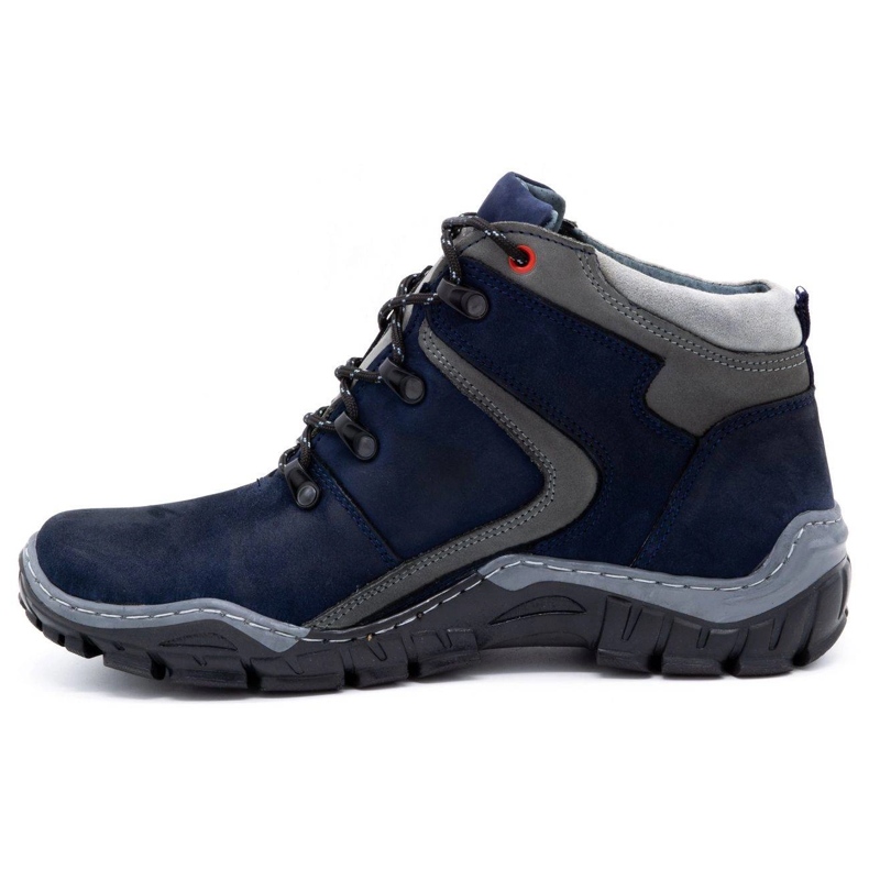 Olivier Scarpe invernali da uomo 129 Blu navy 1