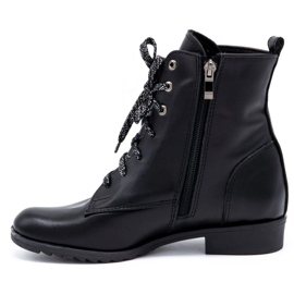 Olivier Stivali da donna in pelle 2190 nero 1