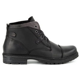 Polbut Scarpe invernali da uomo nere C15F nero 1