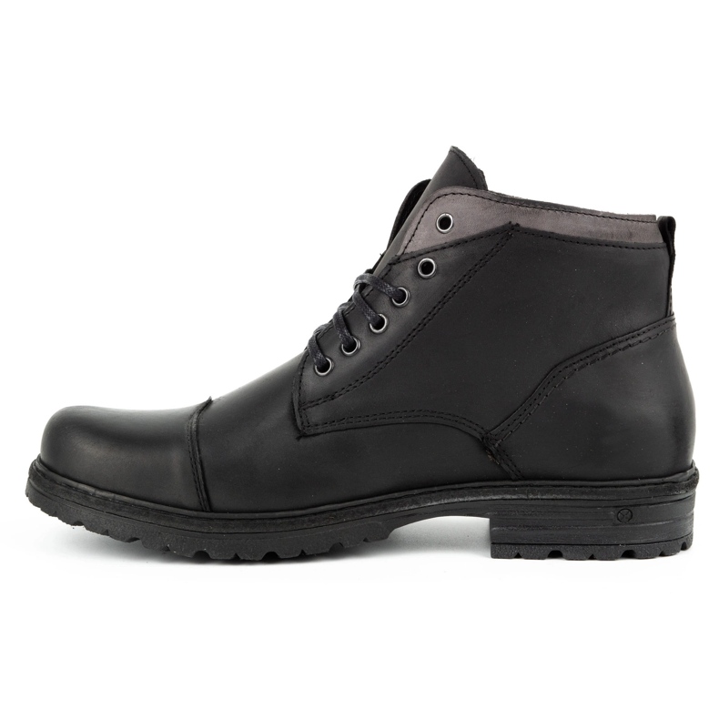 Polbut Scarpe invernali da uomo nere C15F nero 2