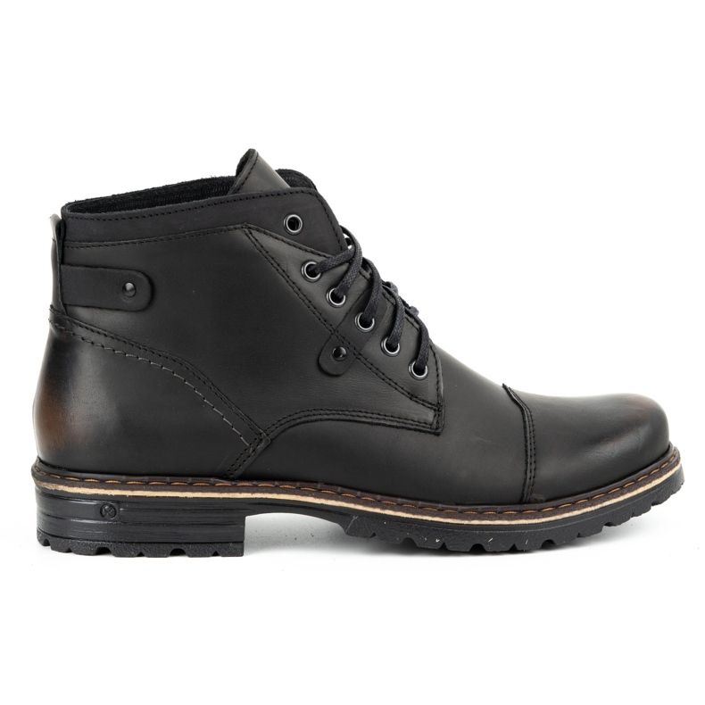 Polbut Scarpe invernali da uomo C15F kabir marrone nero 1