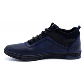 Polbut Scarpe invernali da uomo K27F blu navy scuro 1