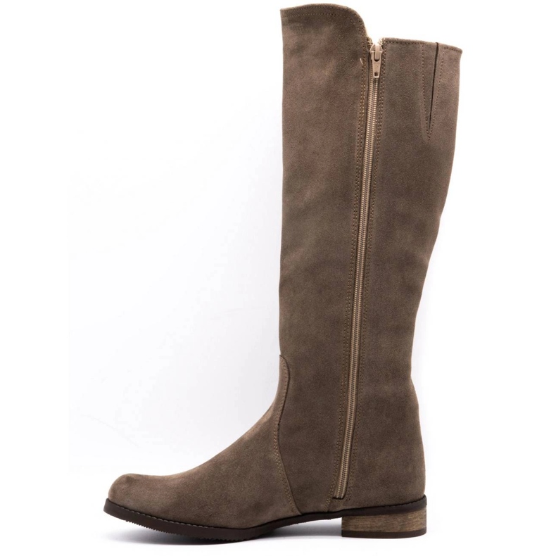 Olivier Stivali alla moda Klara terrosi beige 1