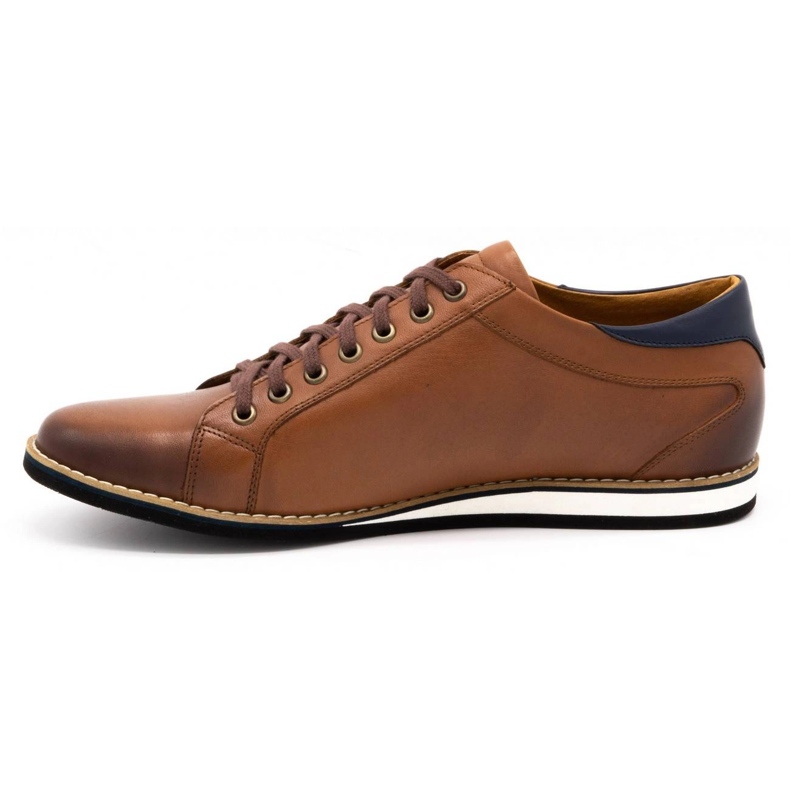 Olivier Scarpe da uomo in pelle 7008KB marrone 1