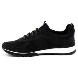 Polbut Scarpe casual da uomo in pelle 2111P nere nero 1