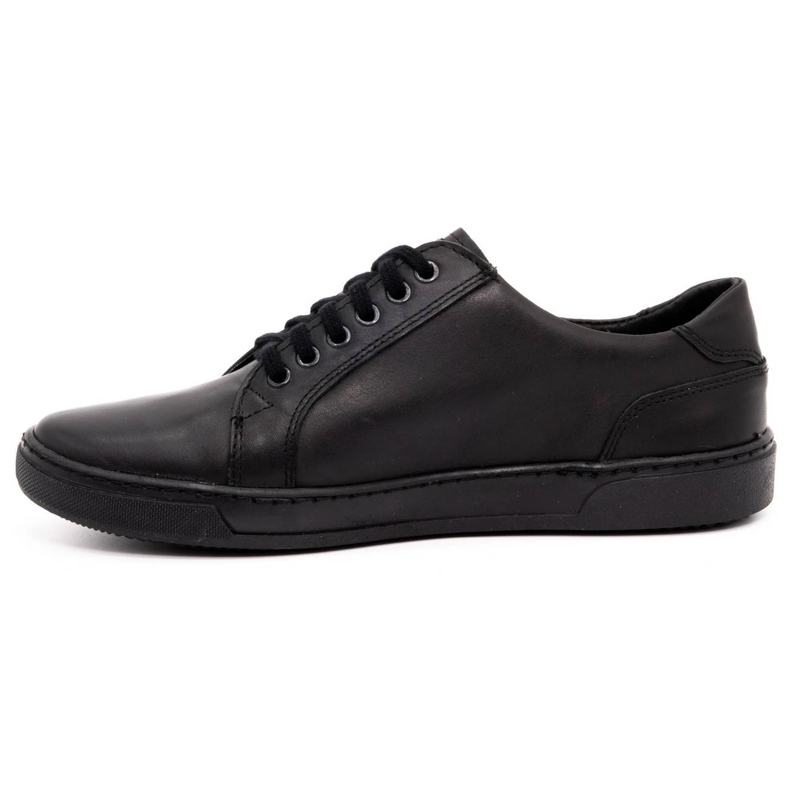 Olivier Scarpe da uomo in pelle 932MP nere nero 1