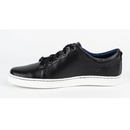 Olivier Scarpe casual da uomo in pelle 946MA nere nero 1