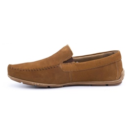 Olivier Mocassini da uomo in pelle 937MA rosso multicolore 1