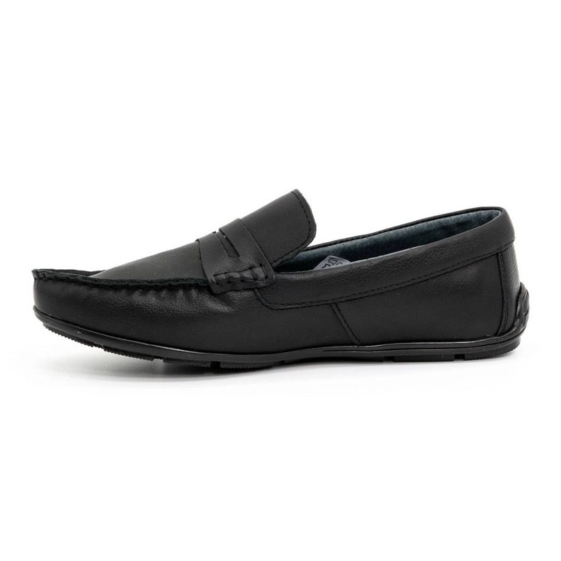 Olivier Mocassini da uomo in pelle 894MA neri nero 1